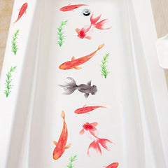 6pcs Chinese Fish Bathtub Non Slip Sticker