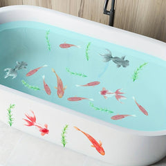 6pcs Chinese Fish Bathtub Non Slip Sticker