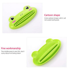 5pcs Cartoon Animal Toothpaste Squeezer Home Essential