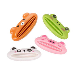 5pcs Cartoon Animal Toothpaste Squeezer Home Essential