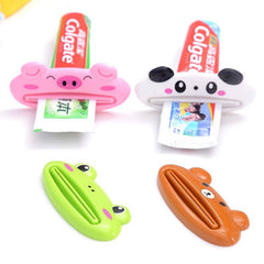 5pcs Cartoon Animal Toothpaste Squeezer Home Essential