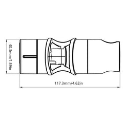 Adjustable Hand Shower Bracket Holder Seat for 18-25mm Pipe Bathroom Accessories