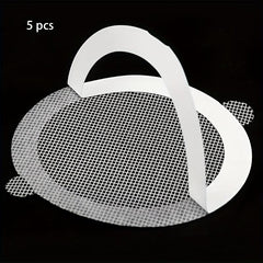 Disposable Shower Drain Hair Catcher 35pcs - Bathtub Stopper Mesh Stickers