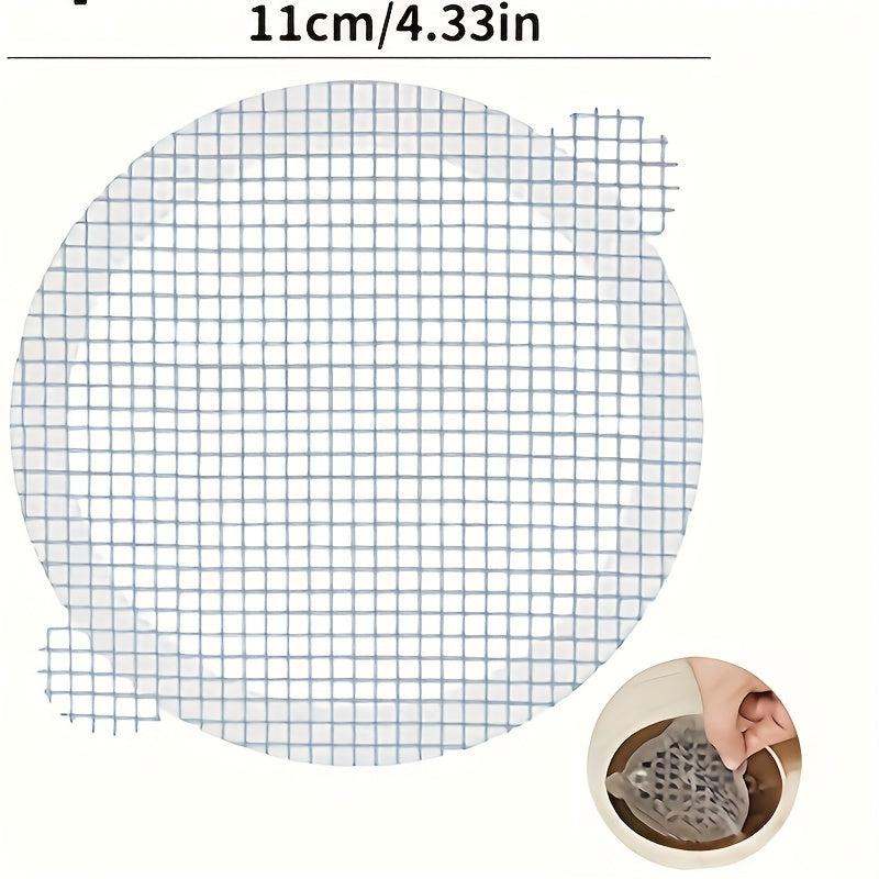 Disposable Shower Drain Hair Catcher 35pcs - Bathtub Stopper Mesh Stickers