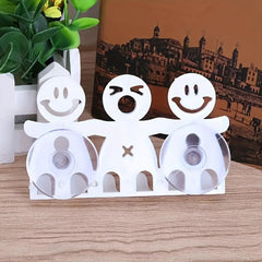 Cartoon Toothbrush Holder Wall Mounted Storage Rack