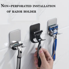 1PC Stainless Steel Shaver Rack Manual Razor Finishing Rack
