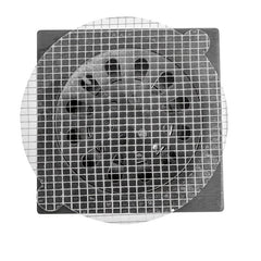 Disposable Shower Drain Hair Catcher Mesh Stickers - Pack of 5