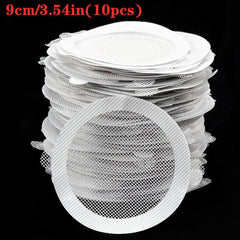 Disposable Shower Drain Hair Catcher Mesh Stickers - Pack of 5