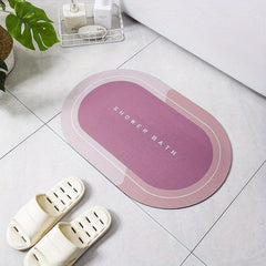 Soft Non Slip Absorbent Bath Mat Quick Drying Shower Carpet
