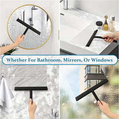 Shower Squeegee Bathroom Glass Squeegee With Hook