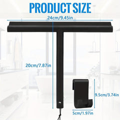 Shower Squeegee Bathroom Glass Squeegee With Hook