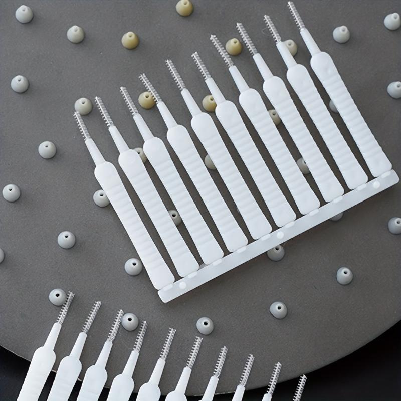 20pcs Shower Cleaning Brush Small Bathroom Accessories