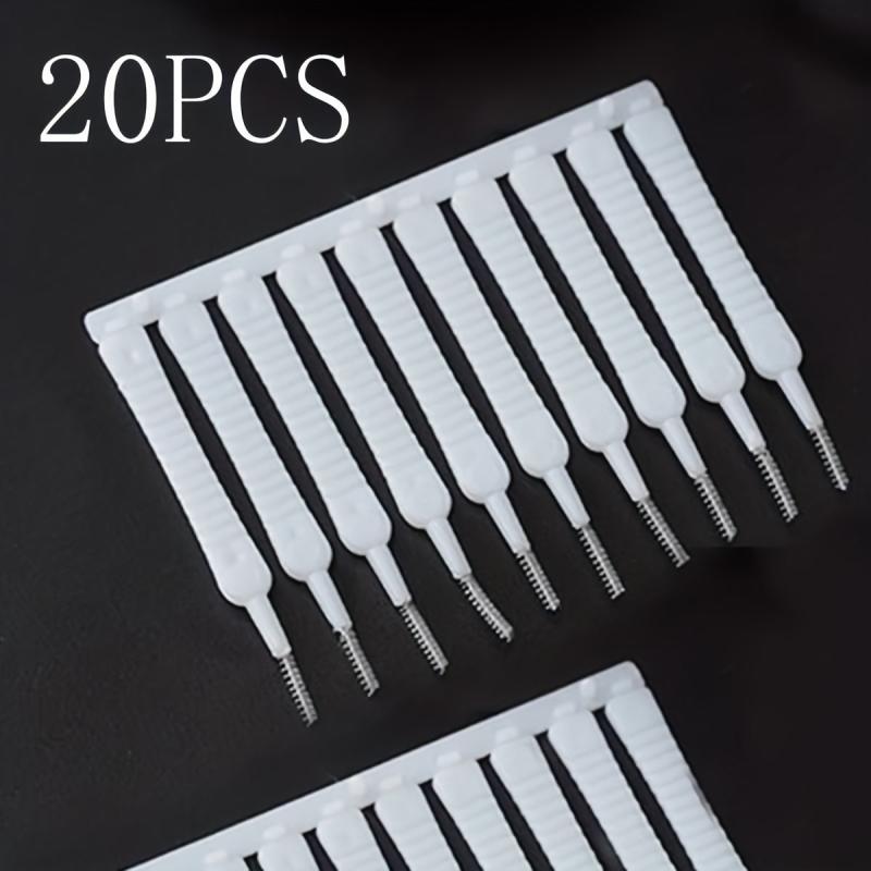 20pcs Shower Cleaning Brush Small Bathroom Accessories