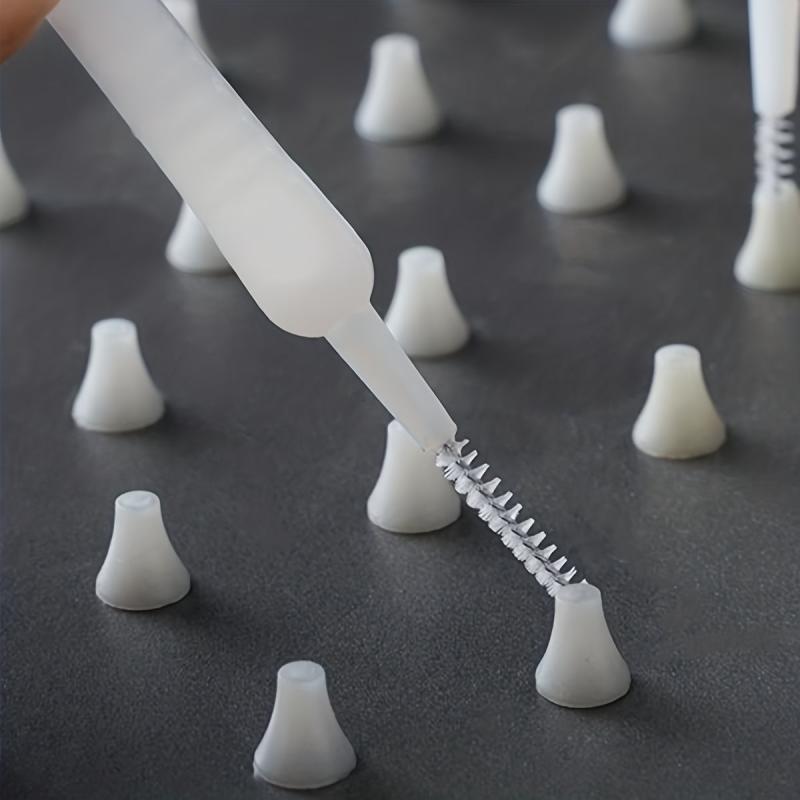 20pcs Shower Cleaning Brush Small Bathroom Accessories