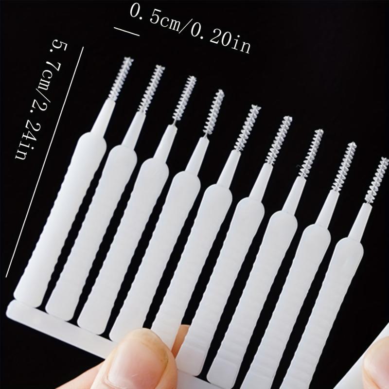 20pcs Shower Cleaning Brush Small Bathroom Accessories