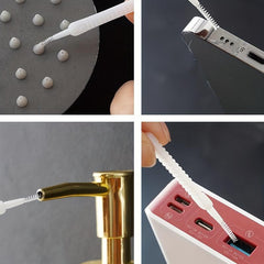 20pcs Shower Cleaning Brush Small Bathroom Accessories