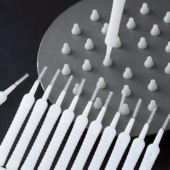 20pcs Shower Cleaning Brush Small Bathroom Accessories