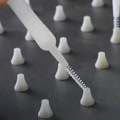 20pcs Shower Cleaning Brush Small Bathroom Accessories