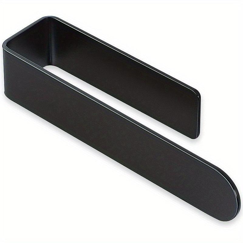Stainless Steel Wall Mounted Towel Holder Self Adhesive Easy Installation