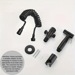 Stainless Steel Hand Spray Bidet Set for Bathroom Wall Mounted