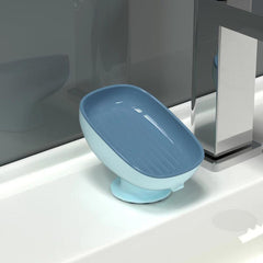 Suction Cup Soap Dish for Easy Bathroom Organization