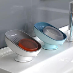 Suction Cup Soap Dish for Easy Bathroom Organization