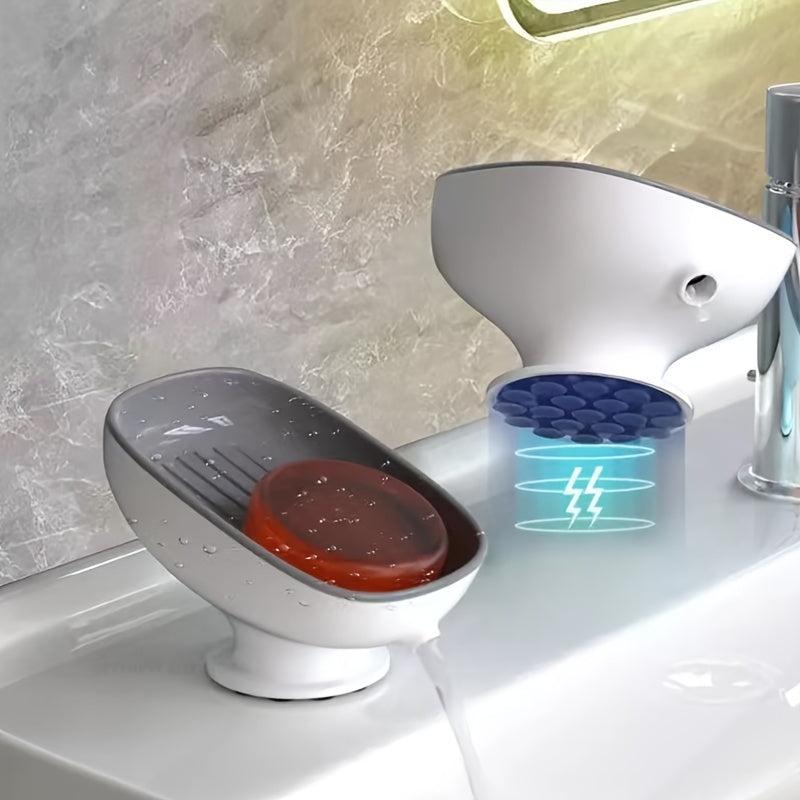 Suction Cup Soap Dish for Easy Bathroom Organization