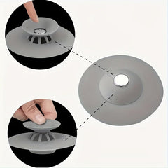 Universal Sink Drain Cover Stopper Anti-clogging Filter Minimalist