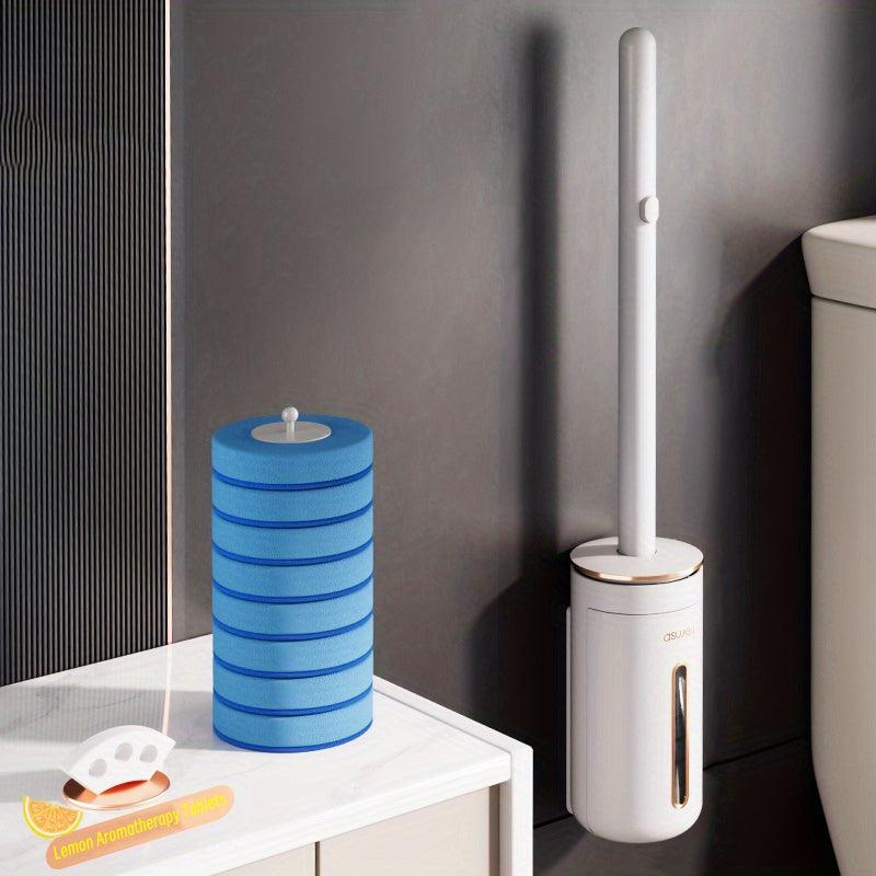 ToiletWand Disposable Toilet Cleaning Kit with 8 Refill Heads