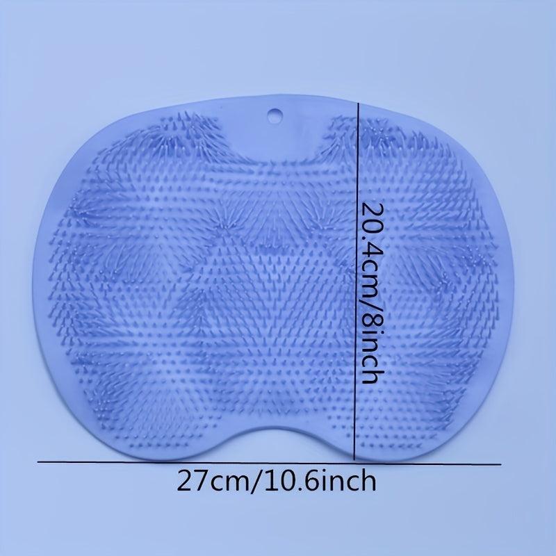 Soft Silicone Bathtub Exfoliating Mat for Shower Cleaning