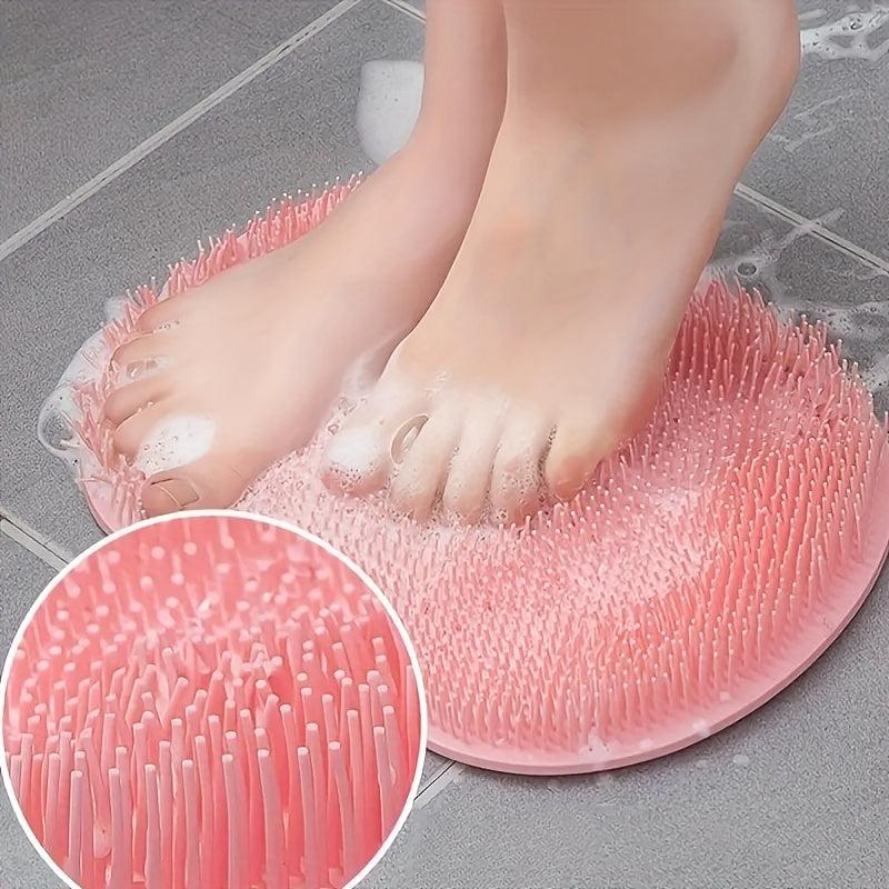 Soft Silicone Bathtub Exfoliating Mat for Shower Cleaning