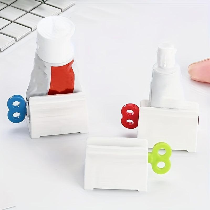 Plastic Toothpaste Tube Squeezer Portable Clip Holder Stand