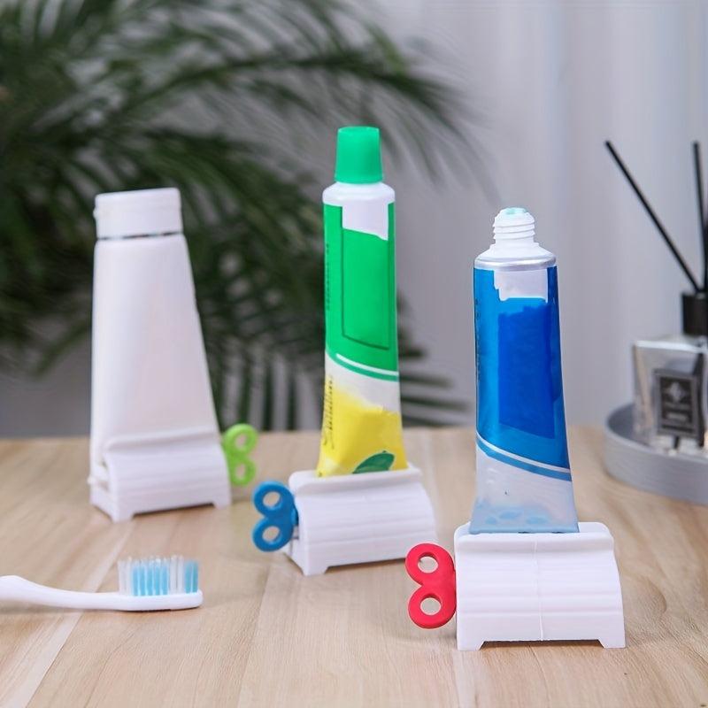 Plastic Toothpaste Tube Squeezer Portable Clip Holder Stand