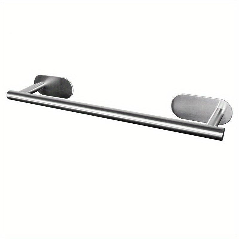 Rustproof Stainless Steel Self Adhesive Towel Rack Wall Mounted Shelf