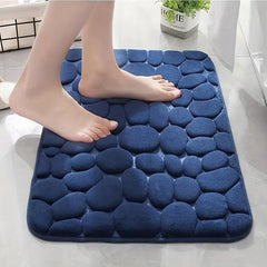 Soft Cobblestone Anti-Slip Bathroom Mat