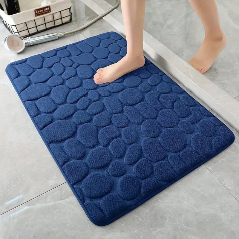 Soft Cobblestone Anti-Slip Bathroom Mat