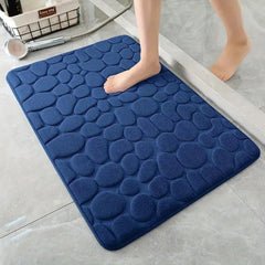 Soft Cobblestone Anti-Slip Bathroom Mat