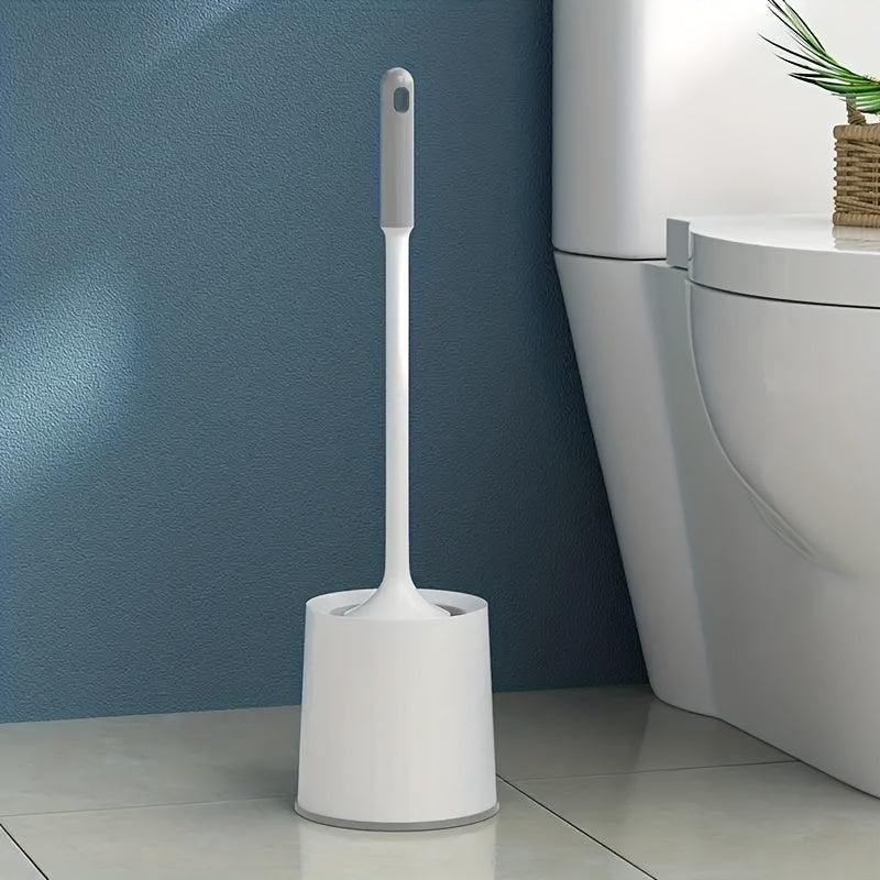 Long Handle Toilet Brush With Holder No Dead Corner Cleaning Bathroom Tools