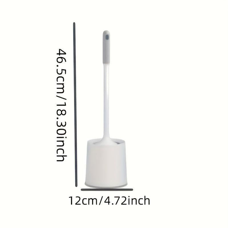Long Handle Toilet Brush With Holder No Dead Corner Cleaning Bathroom Tools