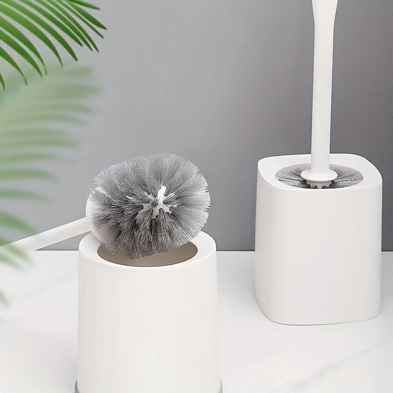 Long Handle Toilet Brush With Holder No Dead Corner Cleaning Bathroom Tools