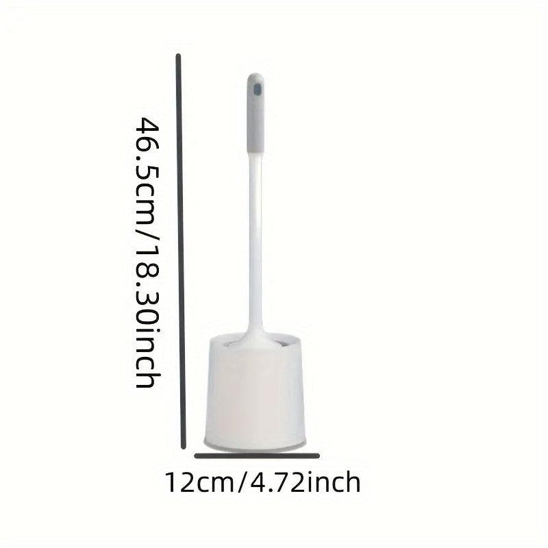 Long Handle Toilet Brush With Holder No Dead Corner Cleaning Bathroom Tools