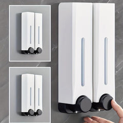1pc Shower Dispenser Wall Mounted Shampoo Conditioner Body Wash