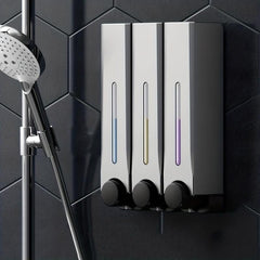 1pc Shower Dispenser Wall Mounted Shampoo Conditioner Body Wash