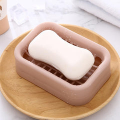 Double Mesh Drain Bath Soap Holder