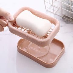 Double Mesh Drain Bath Soap Holder