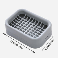 Double Mesh Drain Bath Soap Holder