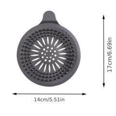 Silicone Sink Hair Catcher Drain Cover Shower Drain Protector