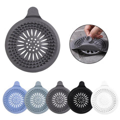 Silicone Sink Hair Catcher Drain Cover Shower Drain Protector