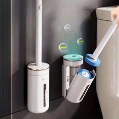 Powerful Decontamination Bathroom Cleaning Brush Set