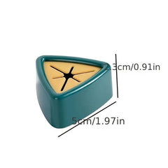 Mini Triangle Towel Hook Punch Storage for Hand and Washcloth Towels